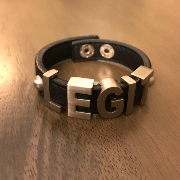 BCBG Affirmation Bracelet "LEGIT"