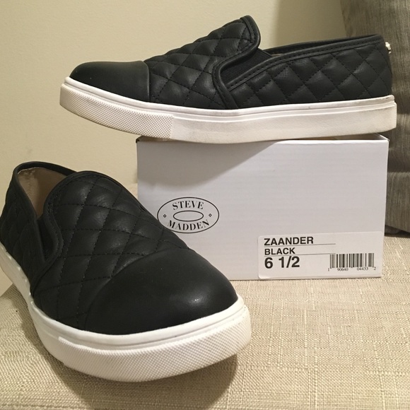 steve madden slip on sneaker with quilted leather