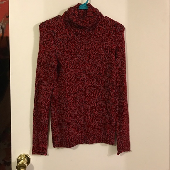 Red and Black Turtleneck - Picture 1 of 1