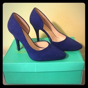 Royal Blue Heels