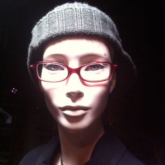 Maroon Glasses Frame by O&X NEW YORK - Picture 2 of 4