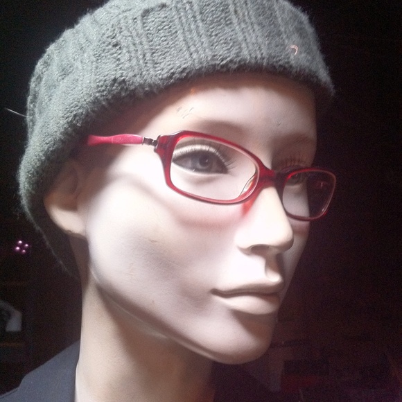 Maroon Glasses Frame by O&X NEW YORK - Picture 4 of 4