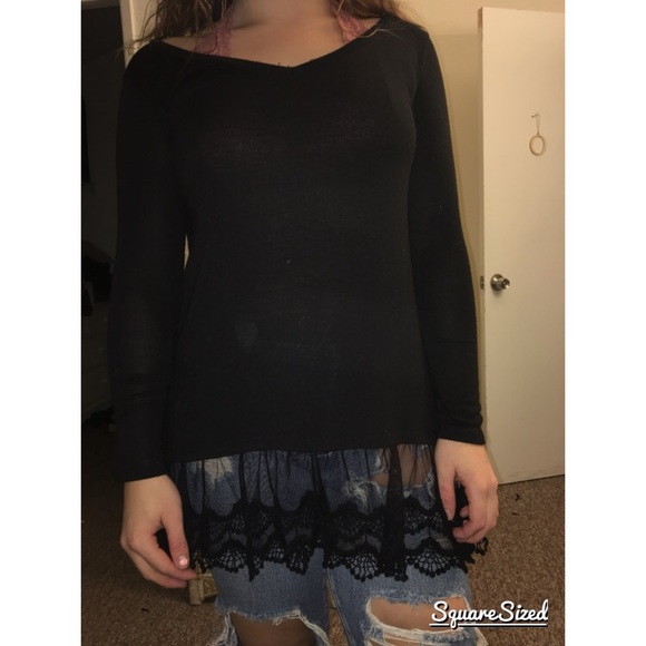 super cute black tunic