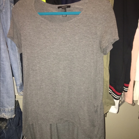 Grey high low top