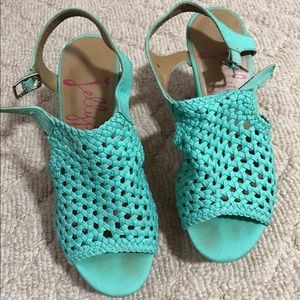 Jellypop wedges, size 8, color is called "Rita"