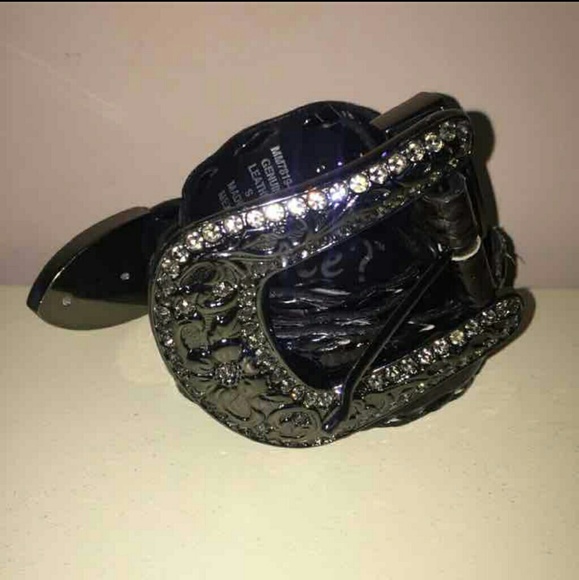 Miss me belt small leather