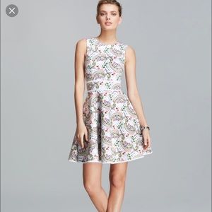 Cynthia Rowley Jeweled Floral Dress