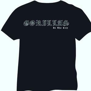 Gorillas in the city Tag less