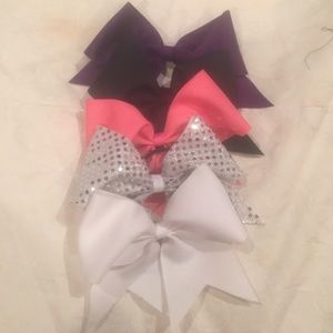 Cheerleading bows!