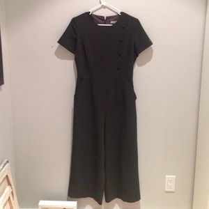 Culotte Jumpsuit in Olive Green