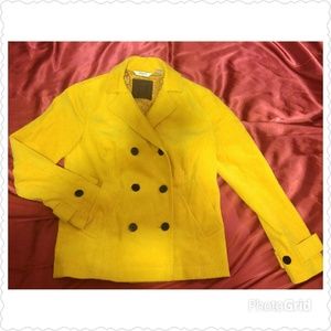 Liz Claiborne new york goldenrod corduroy jacket