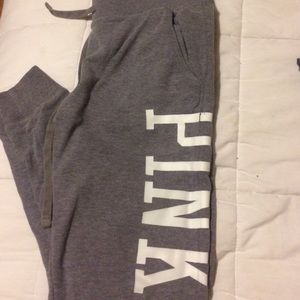 Victoria secret pink sweat lounging pant
