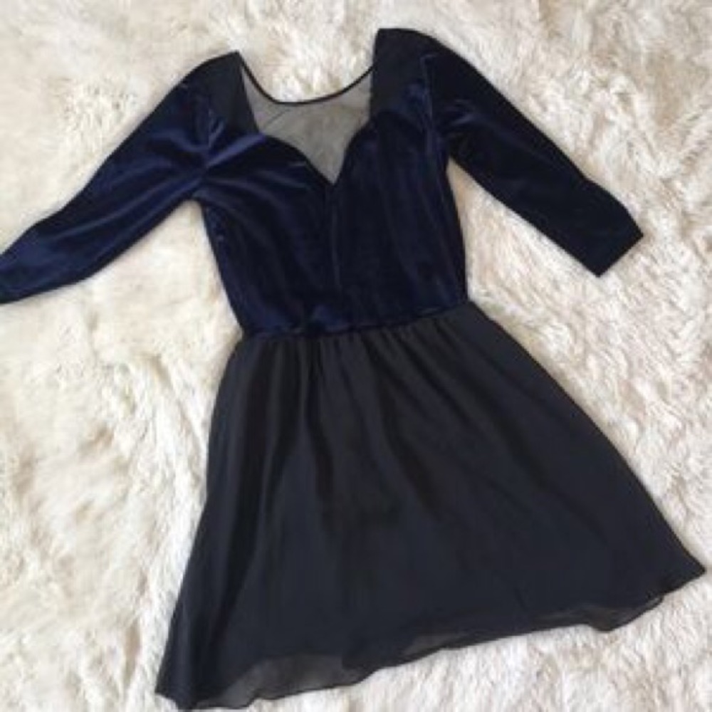 H&M Velvet Dress