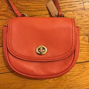 Coach cross body purse
