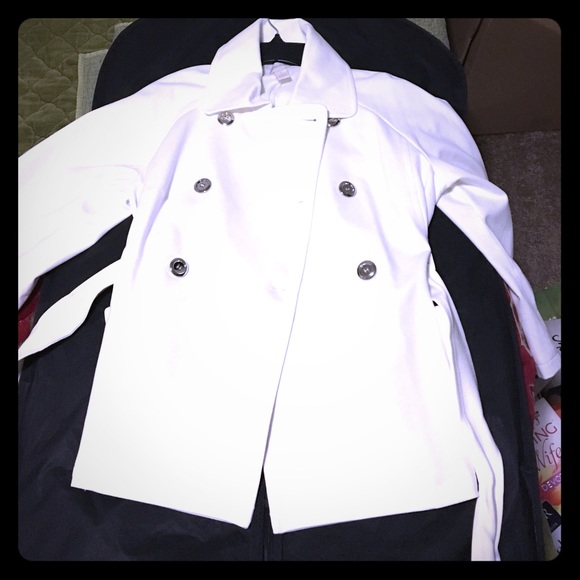 Chicos white blazer