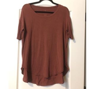 Burnt Orange top from American Eagle