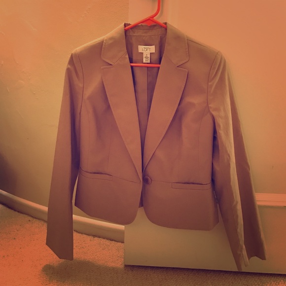 Khaki blazer
