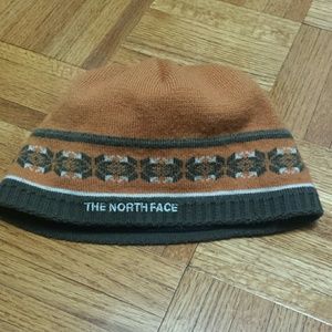 Youth North Face beanie winter hat