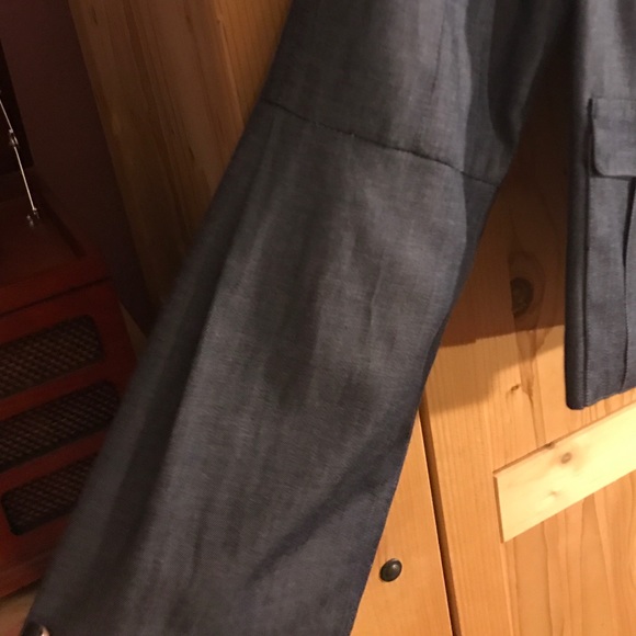 Chambray Blazer - Picture 2 of 4