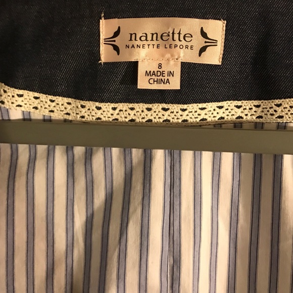 Chambray Blazer - Picture 3 of 4