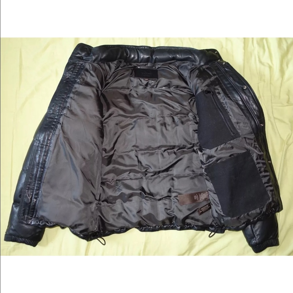 🚫SOLD🚫 Coach Clarkson Leather Down Jacket - Picture 6 of 8