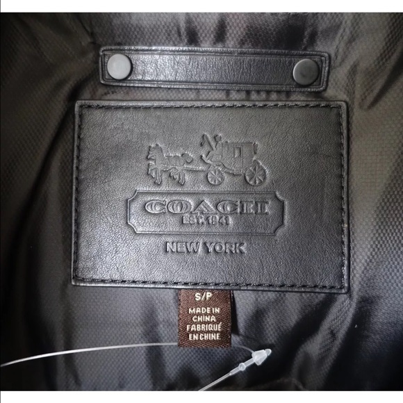 🚫SOLD🚫 Coach Clarkson Leather Down Jacket - Picture 7 of 8