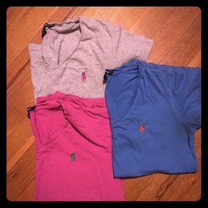 Women's Ralph Lauren V-Neck Tee
