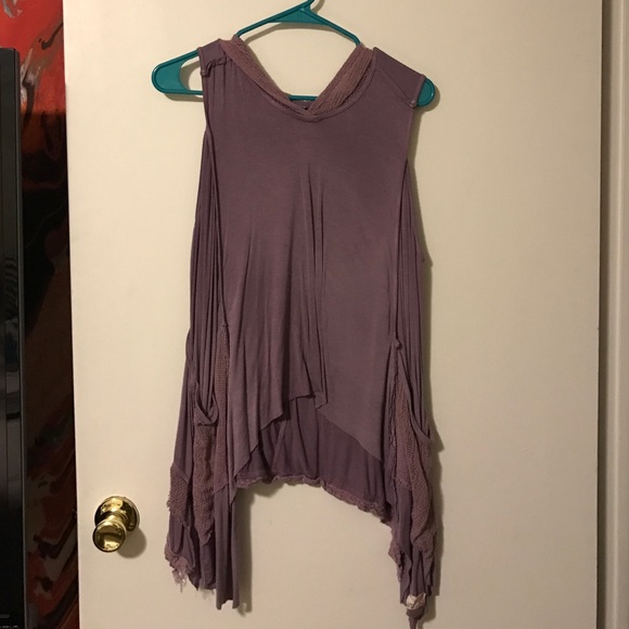 Purple Hooded Tunic