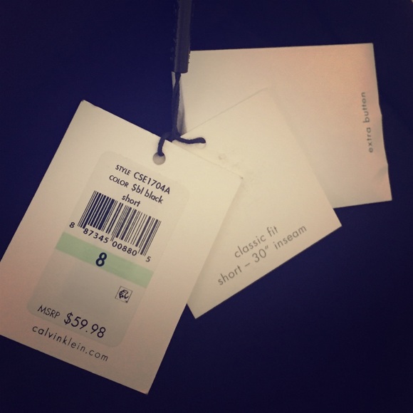 NWT- black Calvin Klein slacks From Macy's