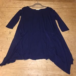 Navy Miami tshirt dress with pockets