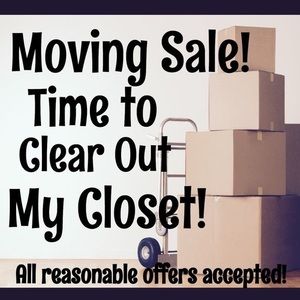 Moving sale!