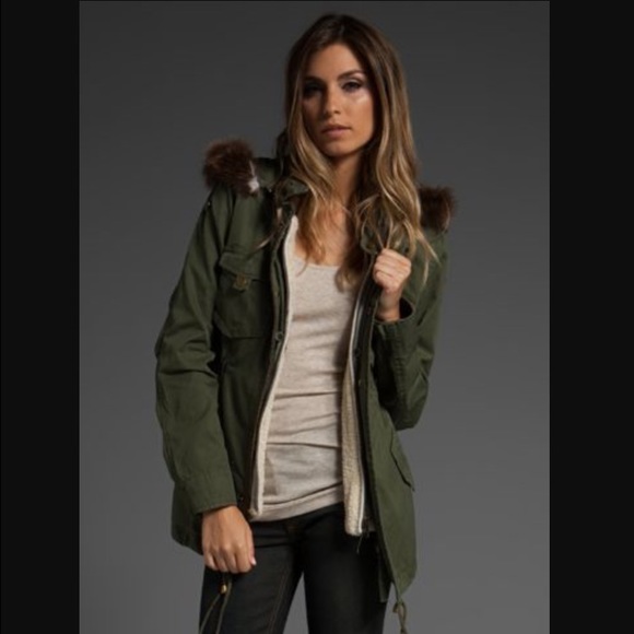 Patterson J. Kincaid army green coat - Picture 1 of 4