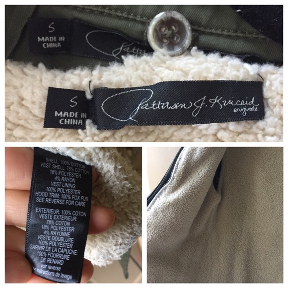 Patterson J. Kincaid army green coat - Picture 4 of 4