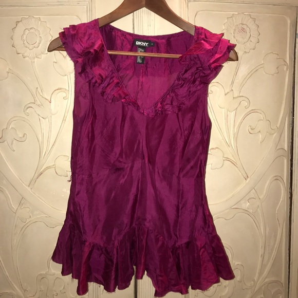DKNY silk blouse