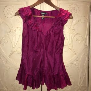 DKNY silk blouse