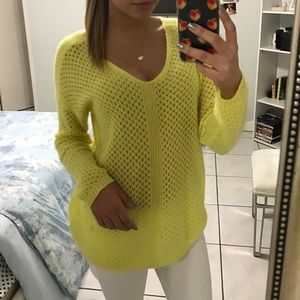 Yellow Cashmere sweater