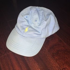 POLO BASEBALL HAT BABY BLUE avail on de p0p