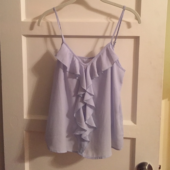 bp Tops - Light blue flowy blouse