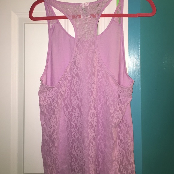 Laceback Tank Top- VS Pink - Picture 3 of 3