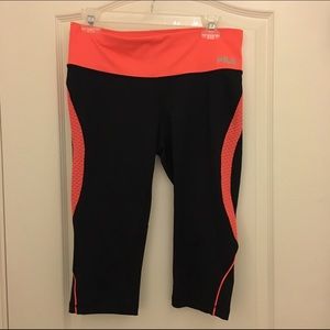 Fila mesh workout capri leggings pant workout