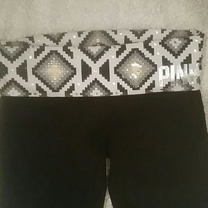 Aztec print PINK yoga pants