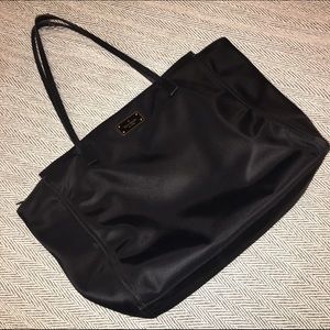 Kate Spade black nylon tote