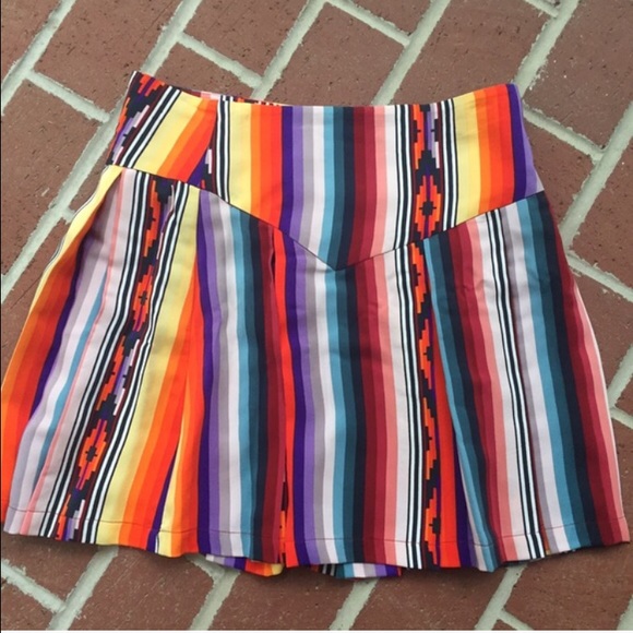 Parker tribal print skirt