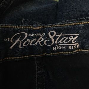 Old Navy Rock Star High rise skinny jeans size 16