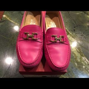 Authentic Pink Size 9.5 Salvatore Ferragamo flats