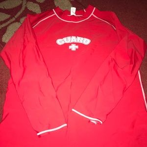 Lifeguard rash guard