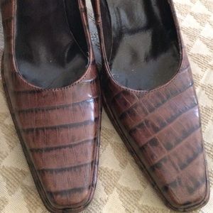 BCBG Max Azria Classic Alligator Pumps