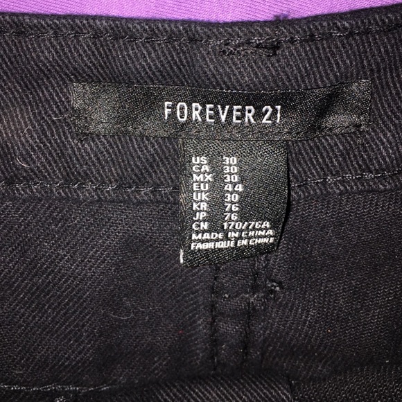 Studded Black High Waisted Shorts - Picture 3 of 3