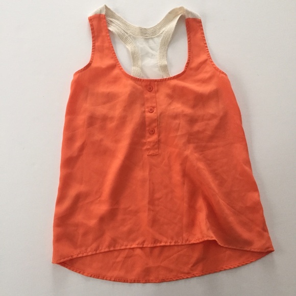 BOGO SALE! ๐ Bar III Orange Tank Top - Picture 2 of 4