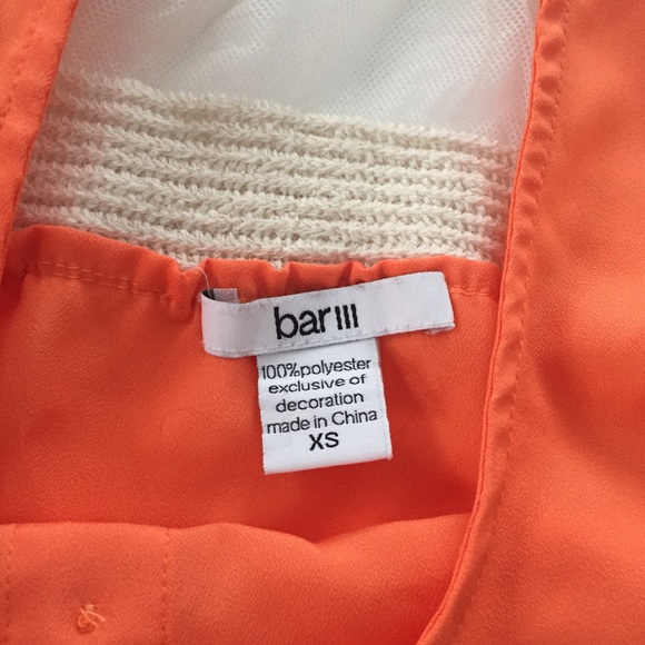 BOGO SALE! ๐ Bar III Orange Tank Top - Picture 4 of 4